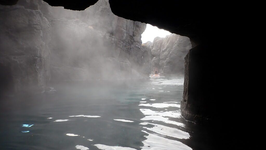 Entrance in to the lagoon