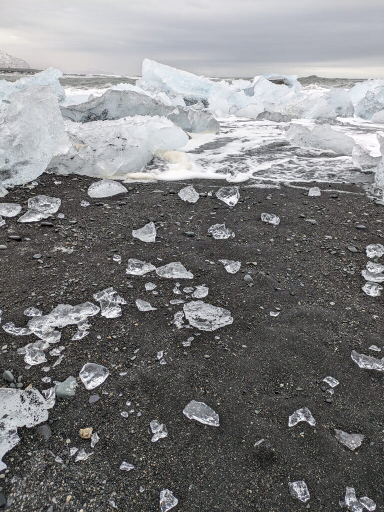 Diamond icebergs