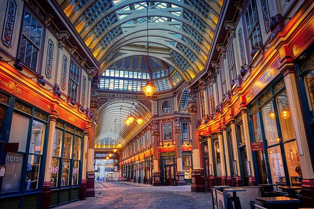 Leadenhall Market walkway